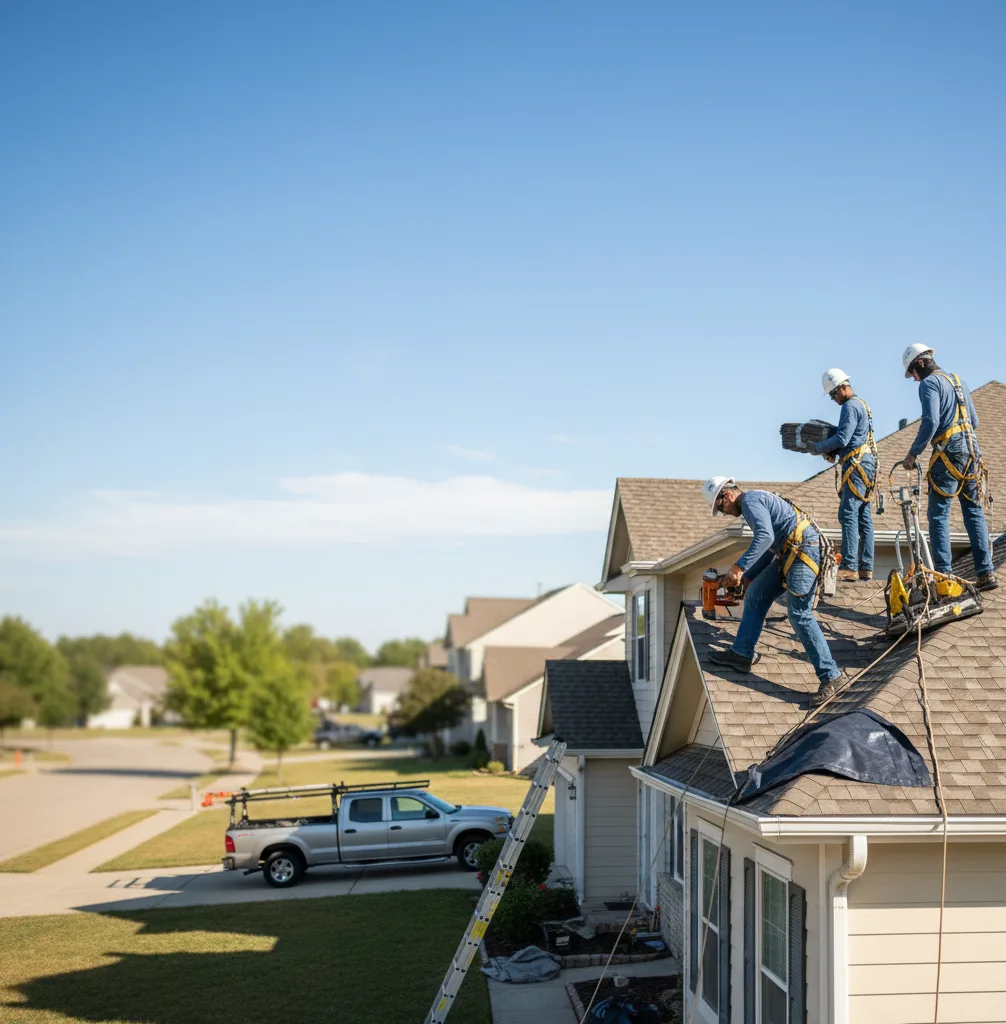 Emergency Roof Repair in Roxana, IL